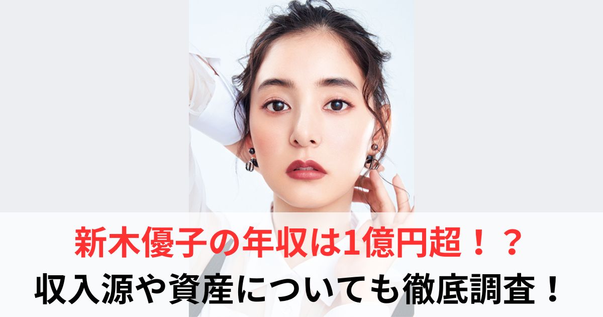新木優子　年収