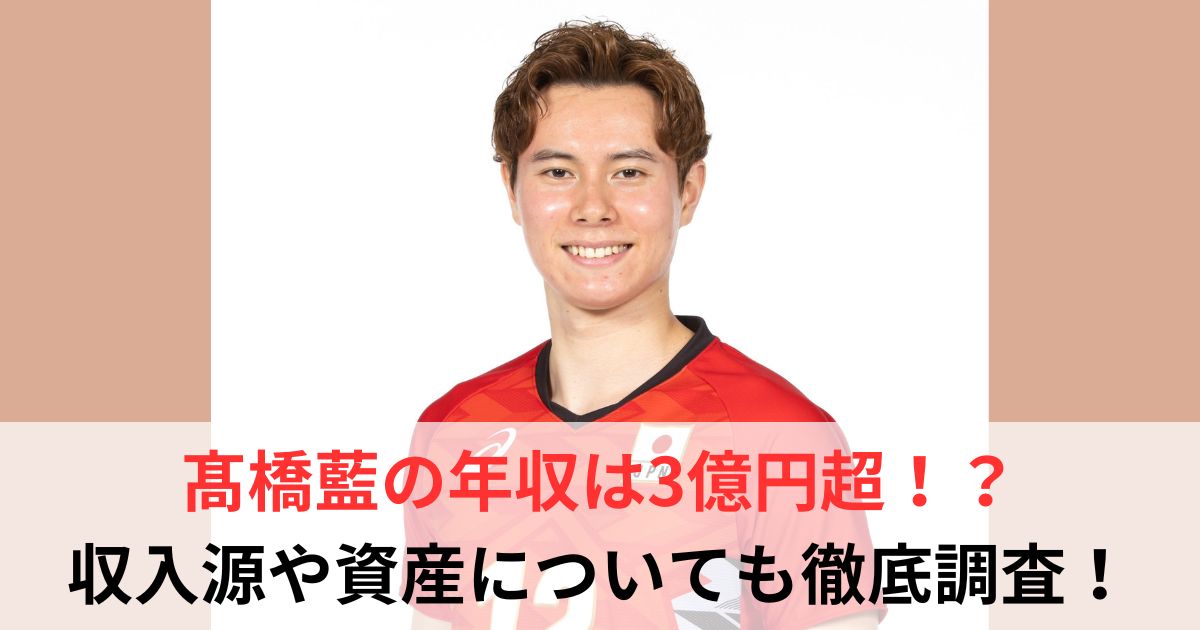 髙橋藍　年収