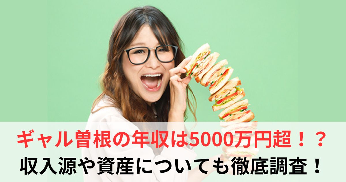 ギャル曽根　年収