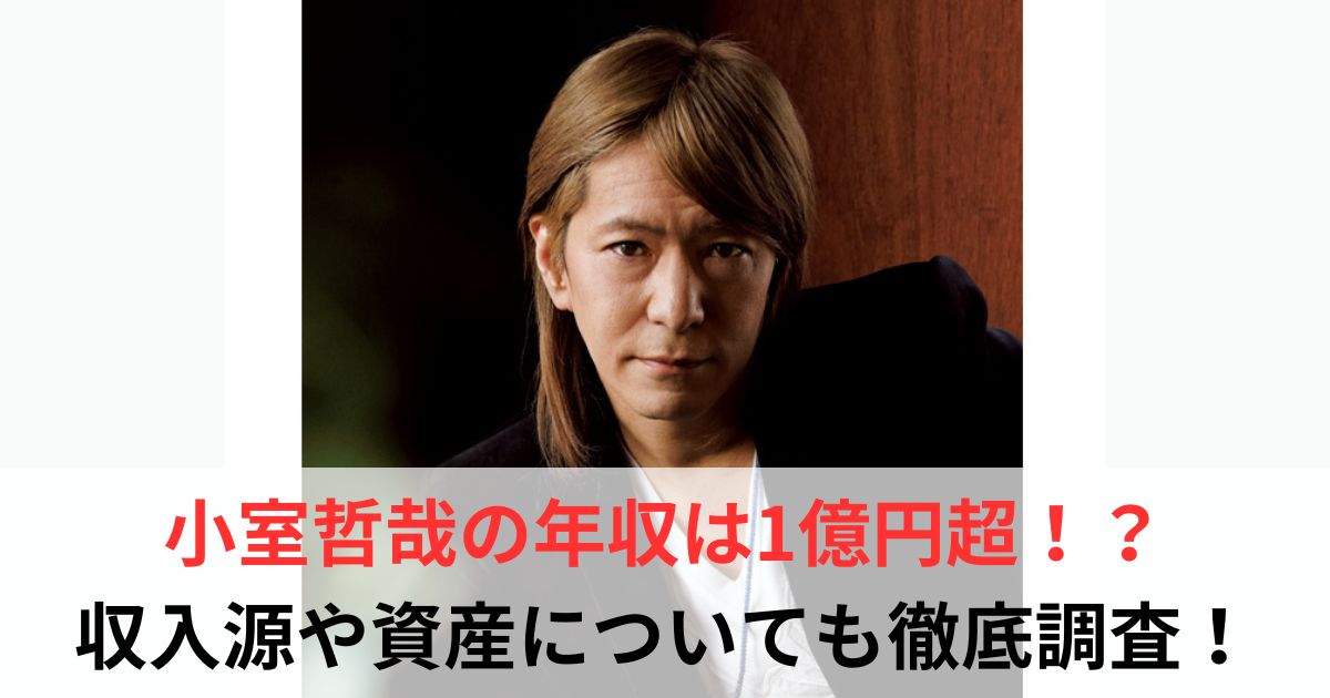 小室哲哉　年収