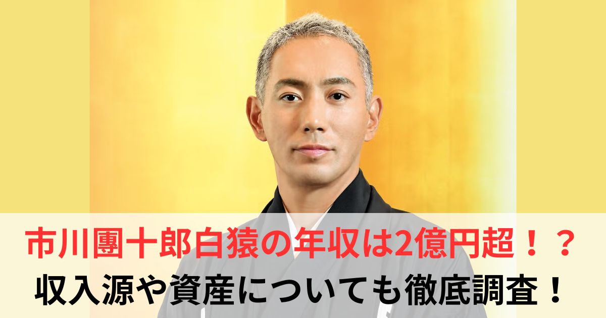 市川團十郎　年収