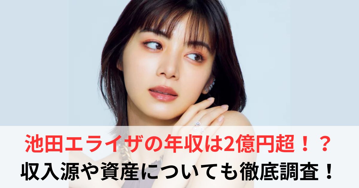 池田エライザ　年収