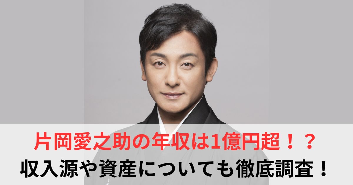 片岡愛之助　年収