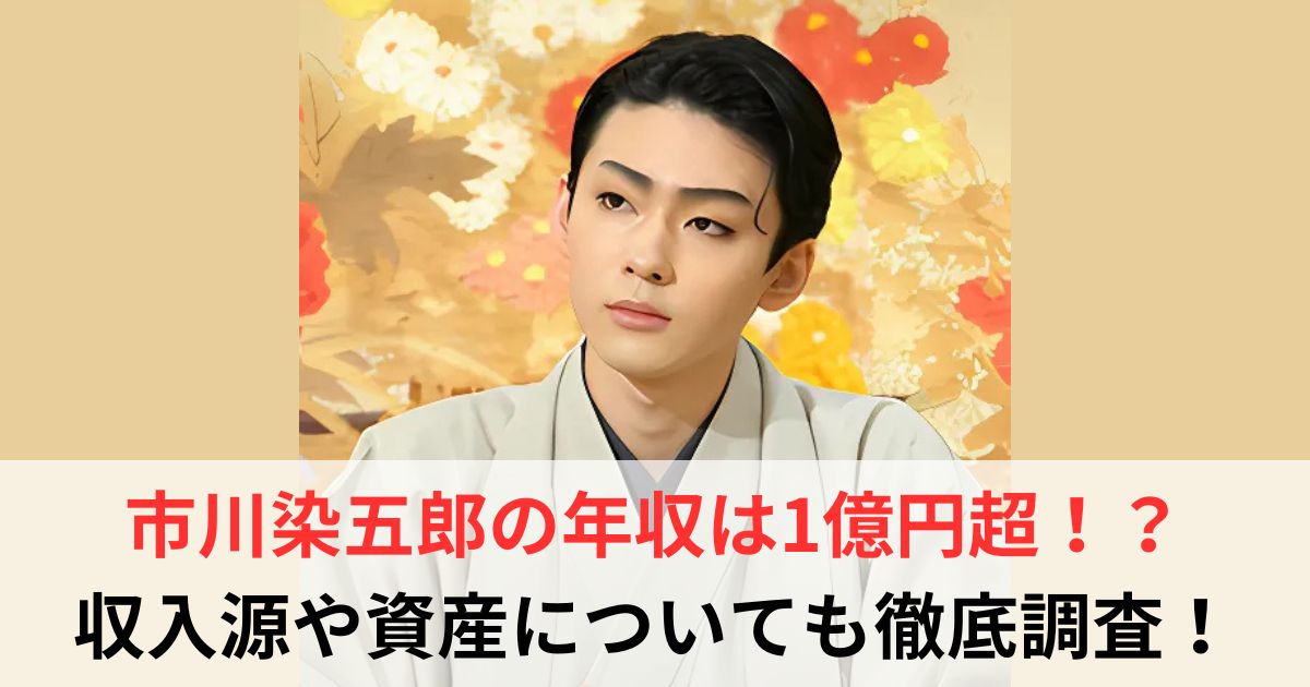 市川染五郎　年収