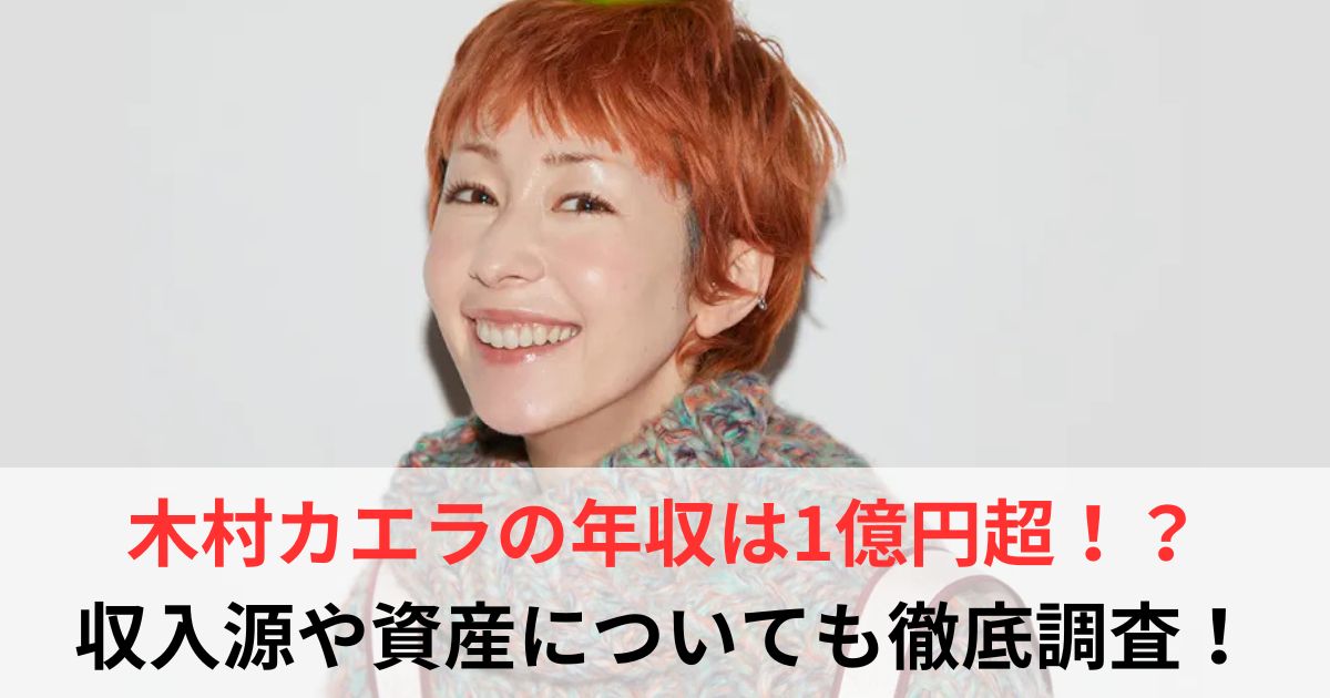 木村カエラ　年収