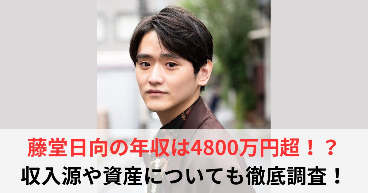 藤堂日向　年収