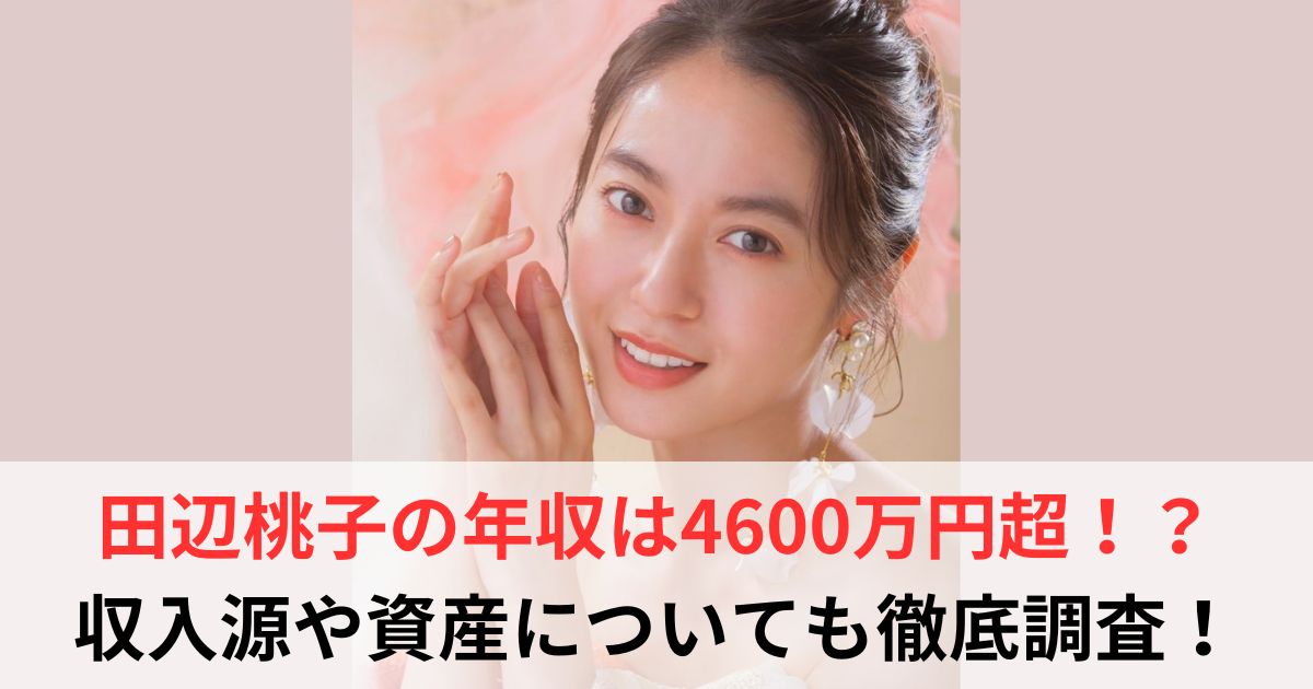 田辺桃子　年収