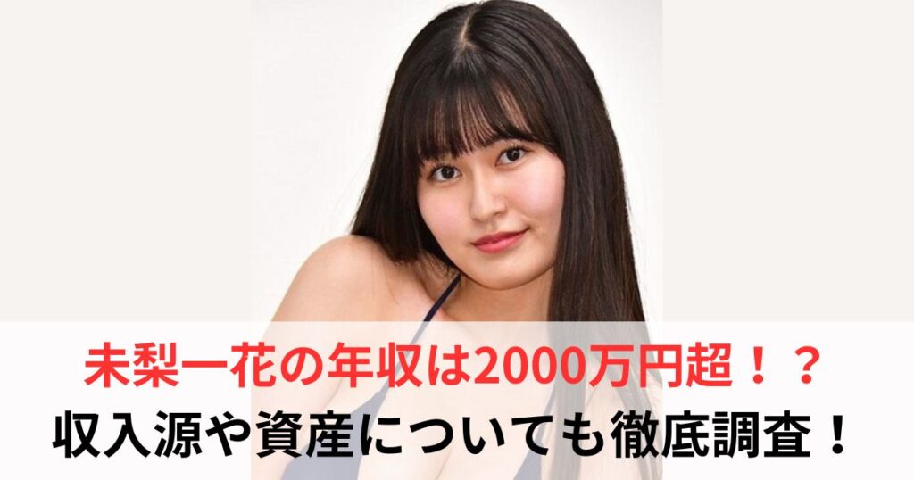 未梨一花　年収