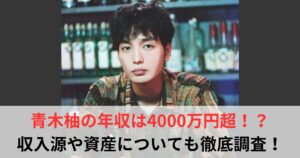 青木柚 年収