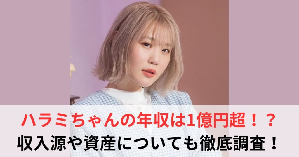 ハラミちゃん　年収