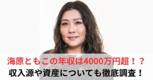 海原ともこ 年収