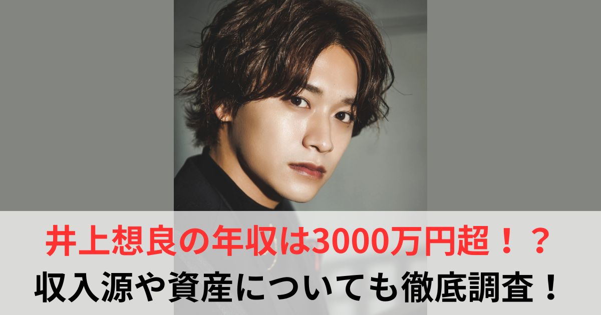 井上想良　年収