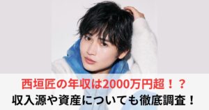 西垣匠 年収