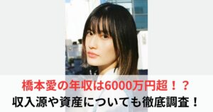 橋本愛 年収