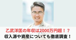 乙武洋匡 年収