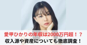 愛甲ひかり 年収