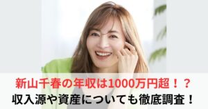 新山千春 年収