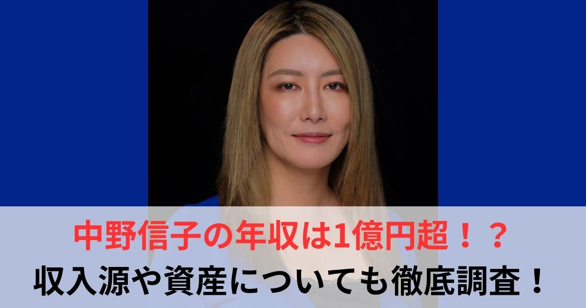 中野信子 年収