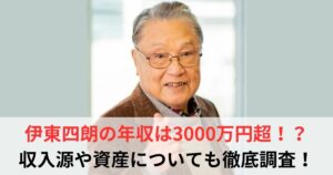 伊東四朗 年収