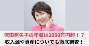 沢田亜矢子 年収
